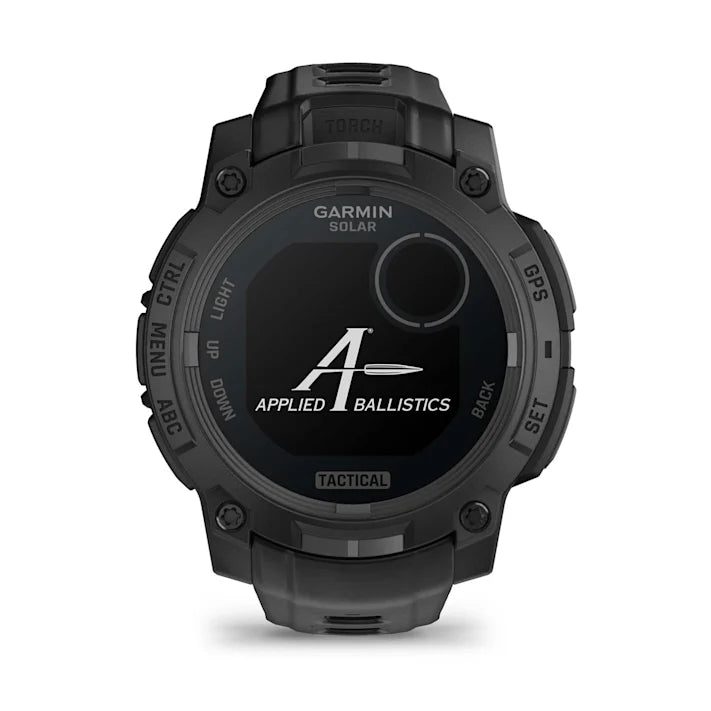 Garmin Instinct 3 Tactical Edition, 45mm, Solar Charged Display, Rugged Outdoor GPS Smartwatch