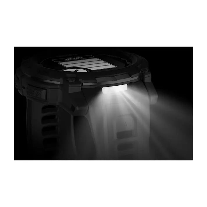 Garmin Instinct 3 Tactical Edition, 50mm, Solar Charged Display, Rugged Outdoor GPS Smartwatch