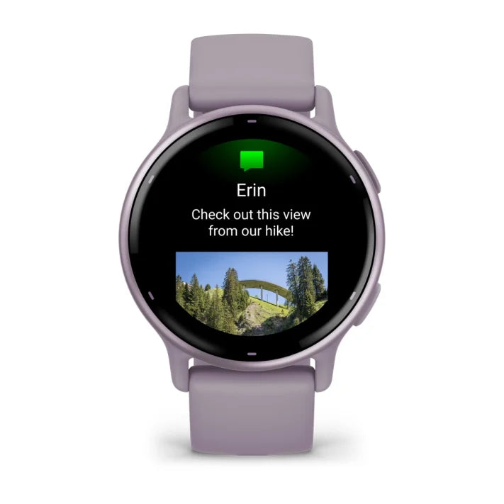 Garmin vívoactive 5, Health and Fitness GPS Smartwatch, AMOLED Display, Up to 11 Days of Battery, Orchid